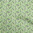 thumbnail image 1 of oneOone Viscose Chiffon Light Green Fabric Autumn Craft Projects Decor Fabric Printed By The Yard 42 Inch Wide, 1 of 4