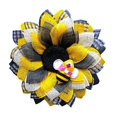thumbnail image 4 of jesticaly Bee Wreath For Easter Festival Artistic Display Yellow Broad Application, 4 of 6