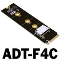 thumbnail image 4 of PCIe 4.0 F9G 64Gbps for OcuLink Laptop External Graphics Card GPU Docking Station for M.2 NVMe to SFF-8612 eGPU Adapter Card F9G-BK7-F9934 25CM, 4 of 6