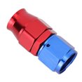 thumbnail image 3 of Aluminum Alloy Red Blue Oil Line End Fitting Adapter for PTFE Fuel Hose, Adjustable, Strong Retention, Integrated Design, 3 of 8