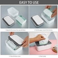 thumbnail image 2 of Vensio -Baby Wipes Dispenser with Sealing Silicone Lid, Refillable Wipe Holder Container for Home Bedroom, Dustproof Moist Tissue Case with Weighted Design Blue, 2 of 9