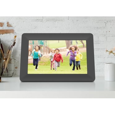 Cadre photo numérique WIFI 10" avec écran tactile IPS et mémoire de 8 Go