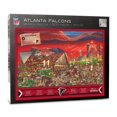 thumbnail image 1 of YouTheFan 9029656 Atlanta Faucons Joe Compagnon Puzzle - 500 Pièces, 1 of 5