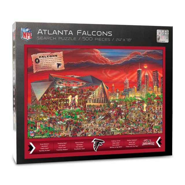 YouTheFan 9029656 Atlanta Faucons Joe Compagnon Puzzle - 500 Pièces