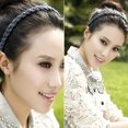 thumbnail image 3 of Femmes Mode Perles Strass Chaîne de Tête Serre-Tête Pièce Cheveux Bande, 3 of 8