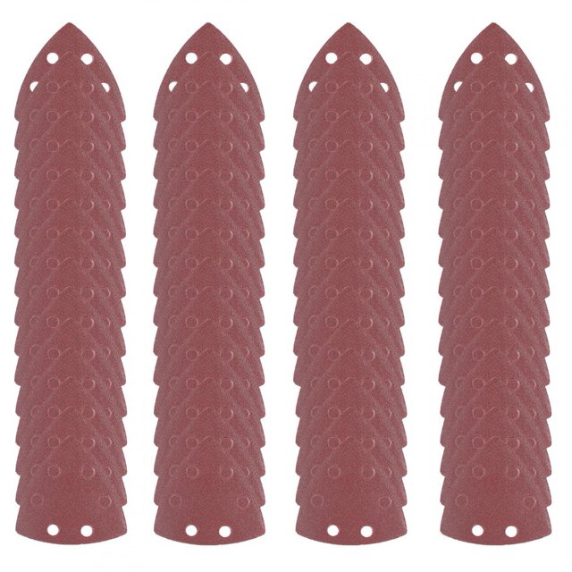 Khall Oscillating Sanding Paper,61pcs 90mm 6 Holes Sanding Pad Sand Paper Oscillating Polish Multi Tools,Sanding Pad