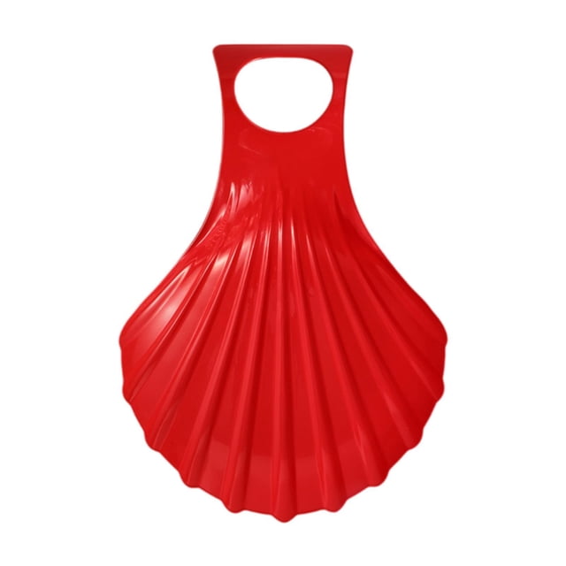 jinwen Accessoires de Traîneau de Neige Luge Traîneau de Neige pour Sports de Plein Air de Vacances Ski Rouge