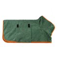 thumbnail image 1 of Dog Drying Coat  Super Absorbent Dog Bathrobe Towel for Cold Weather  Beach  Pool  Microfibre Fast Drying Pet Dog Bath Robe for Dogs(S  Green), 1 of 8