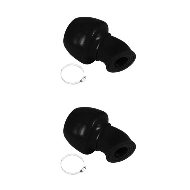 Youkk Intake Filter for Chopper Cruiser Bobber Black 24-48mm 2Set