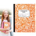 thumbnail image 2 of ZTTD 1 Pack Composition Notebook Wide Ruled Bulk, 200 Pages (100 Sheets), 9-3/4 x 7-1/2", Hard Cover Wide Ruled Notebook Bulk, Marble Composition Notebooks, Bulk S-chool Notebooks, 2 of 9