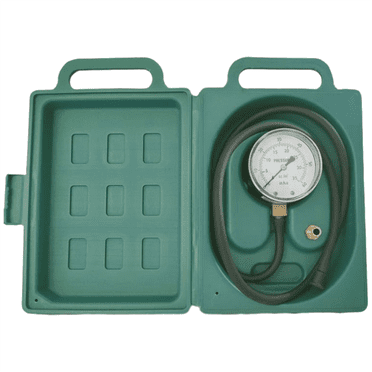 Kit de Manomètre pour Gaz Naturel Ou Gaz LP, Kit de Test de Pression de Gaz Manifold, Longueur du Tuyau 3.3 Pieds, Connecteur en Laiton NPT 1/8 Po
