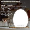thumbnail image 3 of 10000 Lux Light Therapy Lamp, UV-Free LED Phototherapy Lamp with Adjustable Brightness and Color Temperature, 4 Timer Settings, Memory Function, for Home or Office [Energy Class A], 3 of 5