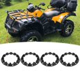 thumbnail image 1 of 4PCS Wheel Hub Trim Cover Hubcaps Tire  Rim Cap Universal Wheel Covers Hub Caps  Cover Wheel Covers Protective Shell Wheel Hub Decoration Trim for ATV Go Kart, 1 of 7