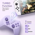 thumbnail image 3 of JUNWELL Switch Controller  Wireless Switch Pro Controller Compatible with Nintendo Switch/Lite/OLED  with Joystick Wake-up Dual Turbo Vibration -, 3 of 8