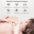 thumbnail image 4 of MesaSe Masseur de Cou Portable Masseur Électrique Cervical Méridien avec 10 Pcs Autocollants de Massage pour Soulagement Musculaire Douleur Recharge USB, 4 of 10