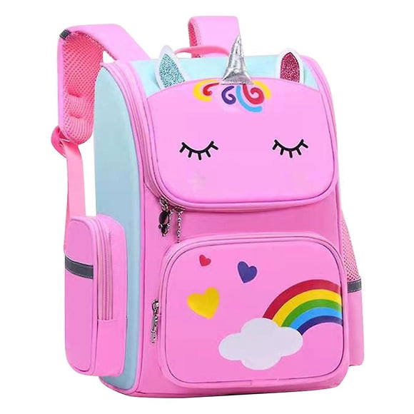 Children Kids Unicorn Backpack Shoulder Strap School Bag Rucksack