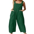 thumbnail image 1 of CNKOO Salopette Sans Manches pour Femmes Combinaison Ample Col en U Gris m, 1 of 9