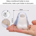 thumbnail image 4 of Birdeem Organizers and Storage,Vanity Organizers and Storage,Cute Toothbrush for Kids, Resin Pen Pencil, Mini Tooth Stand, Creative Bathroom Organizer Storage for Vanity Countertop, Office, 4 of 7