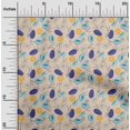 thumbnail image 2 of oneOone Cotton Silk Beige Fabric Pear Sewing Craft Projects Fabric Prints By Yard 42 Inch Wide, 2 of 4