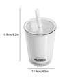thumbnail image 3 of Dvkptbk Sippy Cup Water Cup Summer Students High Value Large Capacity Double-Layer Plastic Straw Cup Girls Cute with A Straw Kitchen Utensils & Gadgets, 3 of 6