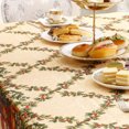 thumbnail image 3 of Nappe à Thème de Noël pour Maison Restaurant Table à Manger Couverture de Bureau à Thé Couverture de Table Imprimée, Type C, 3 of 5