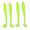 Fluorescent Vert, variante sur Yosoo 50 Pcs Leurres de Pêche en Plastique Souple 5 cm, T-Tail Grub Ver, Appâts, Accessoire d'Attirail pour Poisson, Leurres Souples de Pêche