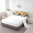thumbnail image 3 of Maple Tree Leaf Bedding Sets 7-Piece For Kids Boys Girls Fall Theme Comforter Set Full,Green Jungle Bedding Comforter Sets Plant Botanical Bed in a Bag Blue Sky White Cloud Bedding Accessories, 3 of 4