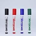 thumbnail image 3 of [Crown] Dry Erase Markers L, Black, Bullet Tip, 12 Count, 3 of 5