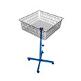 thumbnail image 2 of jinwen Support de Rangement pour Balles Conteneur de Balles de Tennis de Table 4 Roues Bassin de Balles en Maille de Fer Universel pour Entraînement en Plein Air 200 Balles, 2 of 9