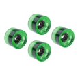 thumbnail image 4 of 4x Ronyme 78A Roues de Planche à Roulettes Cruiser Roues en PU Roues Longues, Réduisent Efficacement les Vibrations des Pieds et le Bruit de la Planche à Roulettes - Vert, 4 of 8