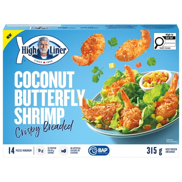High Liner Coconut Butterfly Shrimp, High Liner Coconut Butterfly Shrimp 315G