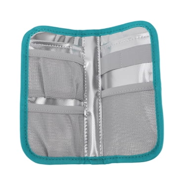 Portable Insulin Cooler Case With 2 Ice Packs Lightweight And Durable Medication Cooling Bag, Keep Humidify, Multifunctional Use For Insulin, Convenient For Travel