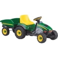 thumbnail image 3 of Peg Perego John Deere Farm Tractor and Trailer Pedal Ride-On, 3 of 8