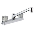thumbnail image 1 of Dura Faucet (DF-PK600A-CP) Two Handle RV Kitchen Faucet - Chrome Polished Finish, 1 of 2