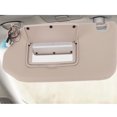 thumbnail image 3 of Left Right Side Sun Visor with Vanity Light, Compatible with Pathfinder Indonesia R52 2012 to 2019 QX60 2013-2018 JX35 2012-2013 Elegant Beige Car Accessory for Sun Protection, 3 of 7