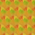 thumbnail image 1 of Ahgly Tapis de Zone Carré Transitionnel Néon Orange Lavable en Machine, 5 Pieds Carré, 1 of 7