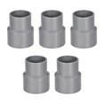 thumbnail image 1 of Unique Bargains PVC DWV Réduisant le Calendrier de Couplage 40 Gris 1-1/4 Pouces x 1-1/2 Pouces Socket 5Pcs, 1 of 3