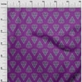 thumbnail image 2 of oneOone Cotton Flex Fabric Leaves & Floral Block Print Fabric BTY 40 Inch Wide, 2 of 4