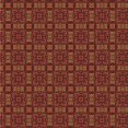 thumbnail image 1 of Ahgly Company Tapis d'Intérieur Lavable en Machine Carré Transitionnel Rouge Canneberge, 7 Pieds Carré, 1 of 7