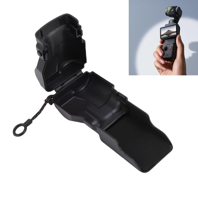 Étui de Protection Compatible avec 3 Objectifs d'Appareil Photo, Anti-Poussière, Anti-Rayures, Haute Résistance, Triple Protection, Ouverture et Fermeture Faciles avec une Pression Rapide des Deux Côtés