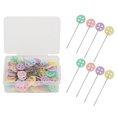 thumbnail image 3 of Filfeel Dressmaker Pins, DIY Hand‑Made Sewing Pins For Fabrics For Home Decoration Sewing For Dress Maker, 3 of 8