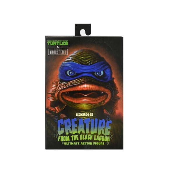Universal Monsters/Teenage Mutant Ninja Turtles - 7â Scale Action Figure â Leonardo as The Creature