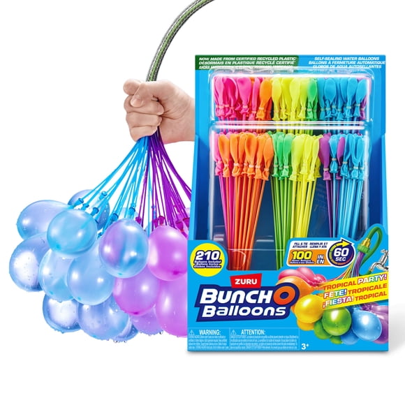 Bunch O Balloons Tropical Party 200+ Water Balloons by ZURU