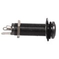 thumbnail image 2 of Electric Guitar Jack, Easy To Install  Straight Cylinder Guitar Output Jack Firm Connection  For Musical Instruments Gold,Black,Silver, Black, 2 of 8