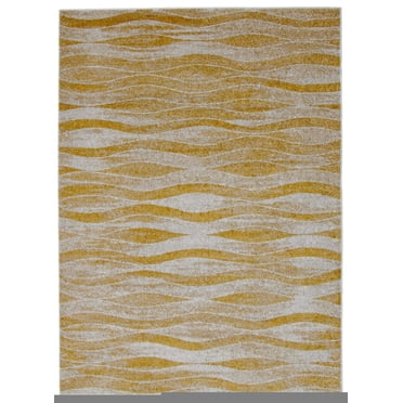 ECARPET Neela Ivory/Gold Rug
