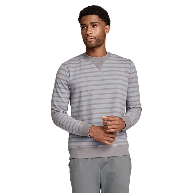 Jockey Lightweight Cotton Blend Fleece Crew Sweatshirt