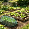 thumbnail image 2 of Up Garden Mesh Net Cover 100x40x40cm Foldable Tent WithGround Portable Cage For Raised Bed Bird Barrier Netting For Vegetable Strawber, 2 of 9