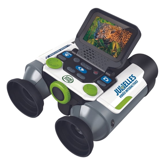 LeapFrog Jumelles vidéo interactives avec écran, appareil photo et vidéos éducatives - Version française