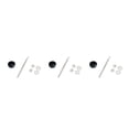 thumbnail image 1 of Ruiboury Lightweight Hood Lock For Car Modification Security Sleek Affordable black DP17-25 3Set, 1 of 6