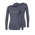thumbnail image 1 of Adar sous-Couches pour Femmes, Lot de 2 - T-Shirt de sous-Couche à Manches Longues Confortable, 1 of 7